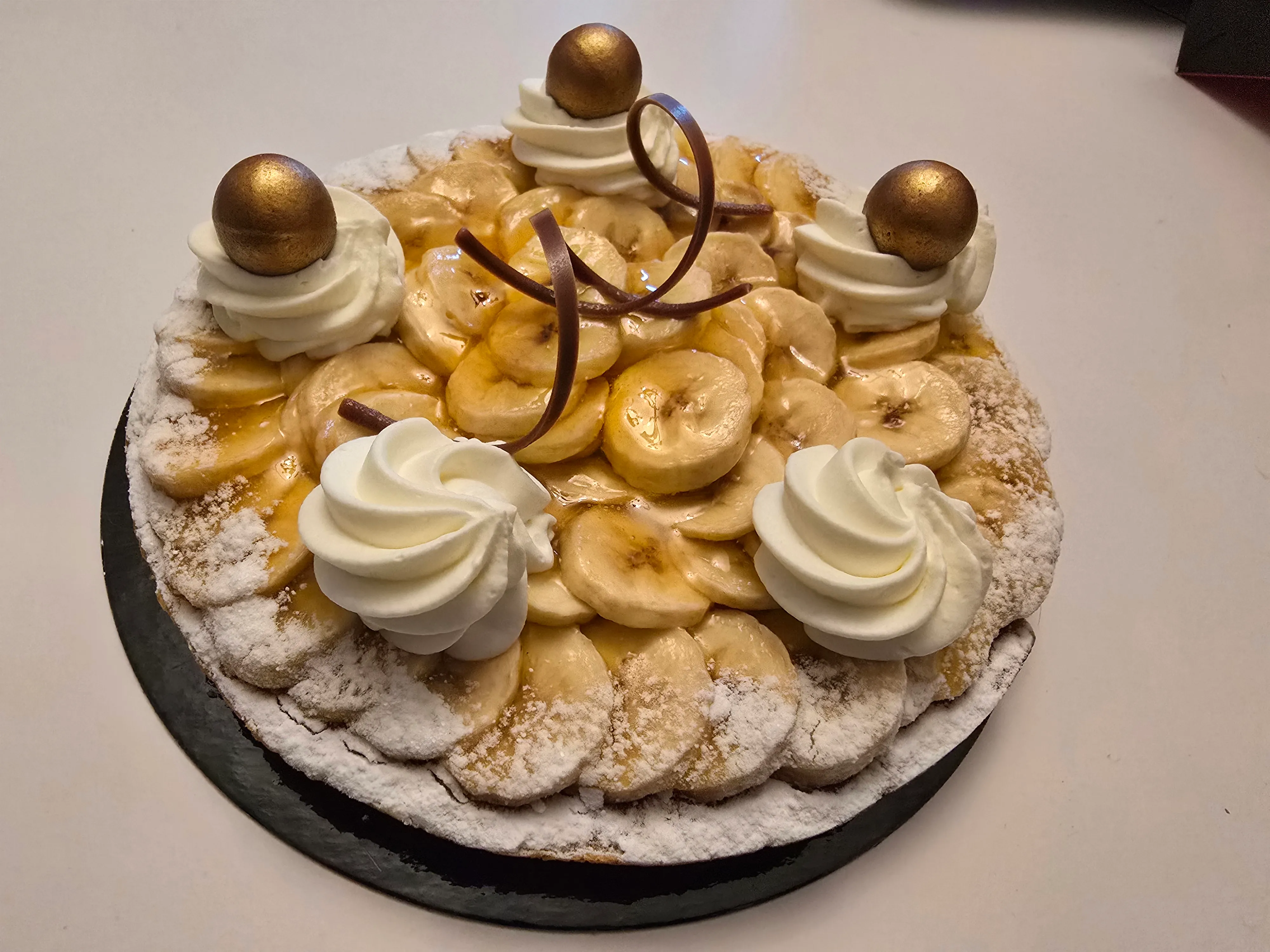 Here have a banana pie